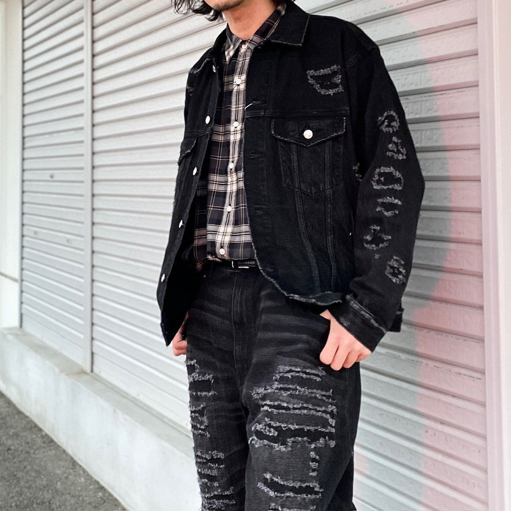 BORO TRACKER JACKET #BLACK [24SS-FS-04 / FS1411]