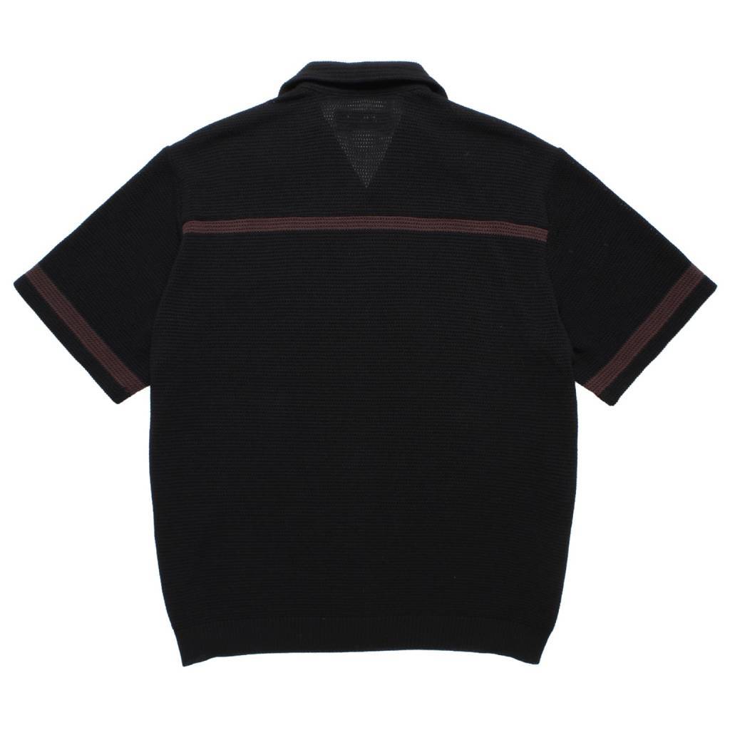 KNIT SHIRT ( TYPE-2 ) #BLACK [26SS-WMK-KN02]
