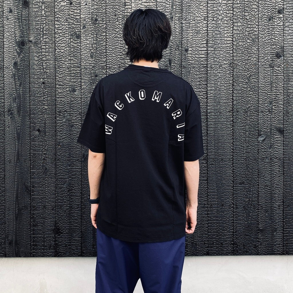 WASHED HEAVY WEIGHT CREW NECK T-SHIRT ( TYPE-8 ) #BLACK [26SS-WMT-WT09]