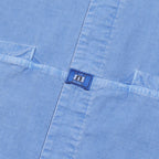 OVERDYE CORD DESIGN BIG SHIRT #BLUE [CES25SH03]