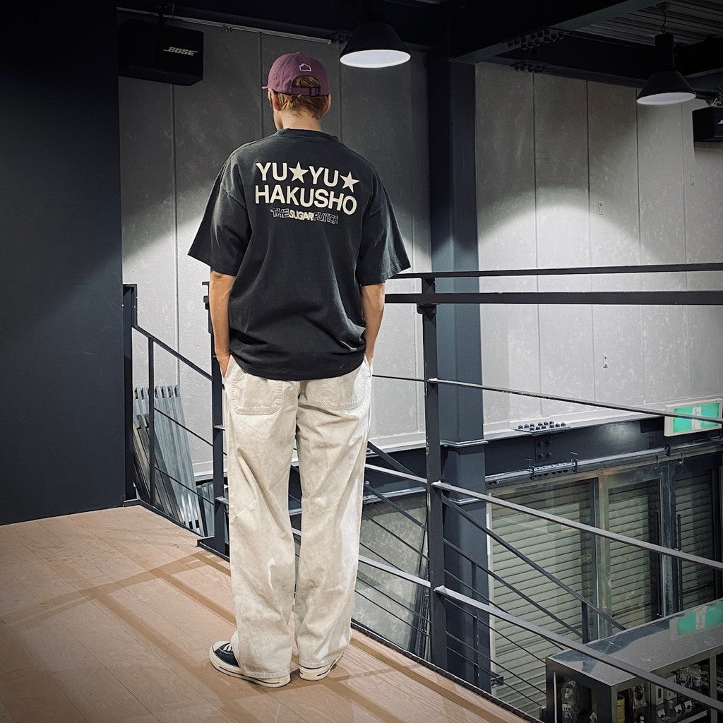 漂白寬鬆油漆工褲 #灰色 [25SS-FS-09 / FS1703]