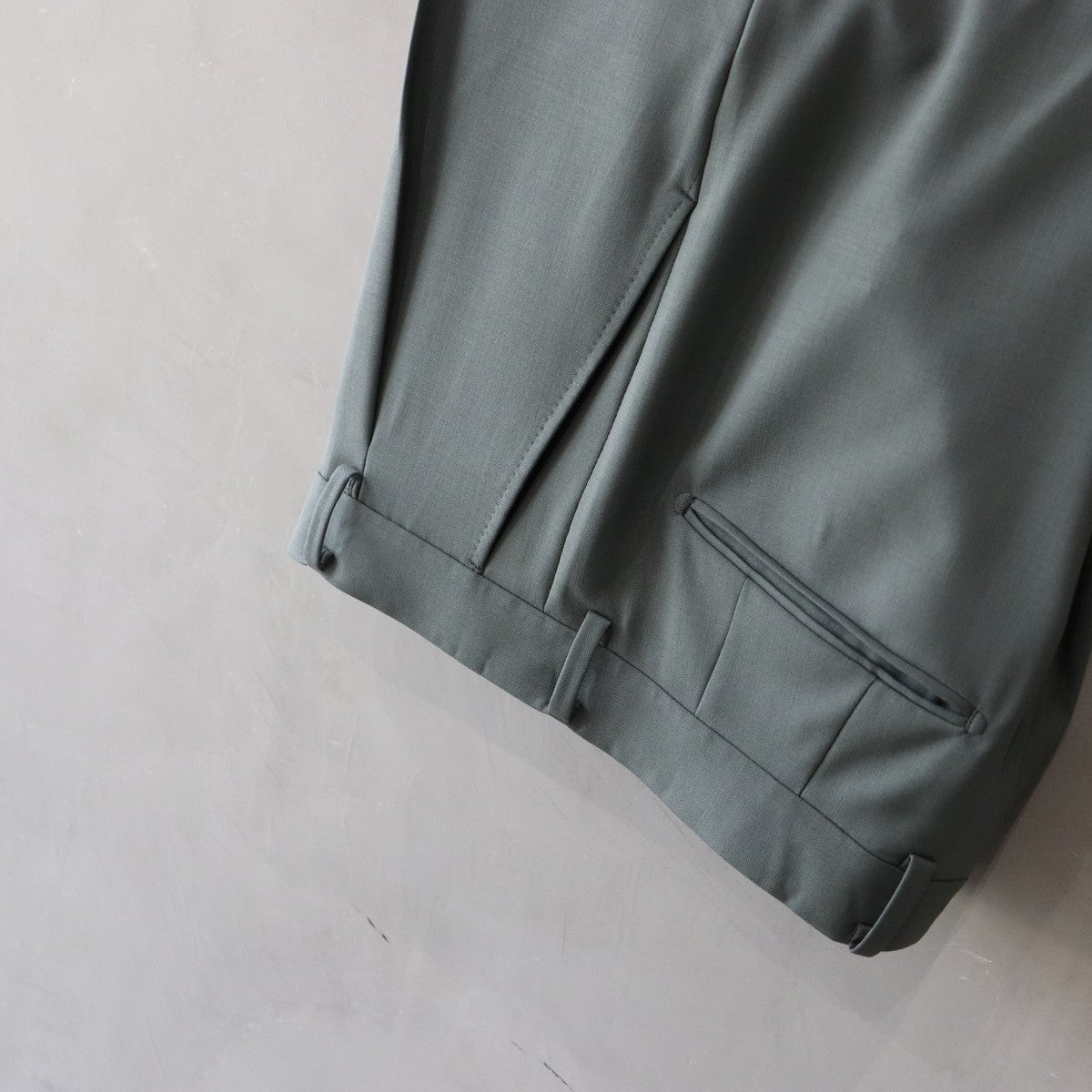 PLEATED TROUSERS -TYPE 2- #GRAY [24SS-WMP-TR14]