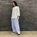 BAKER BAGGY SLACKS #SAX [SU23-B06]