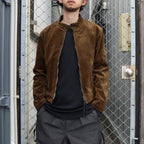 Racing Jacket (VELVET DENIM) #MOSS [M-P4-LO2]