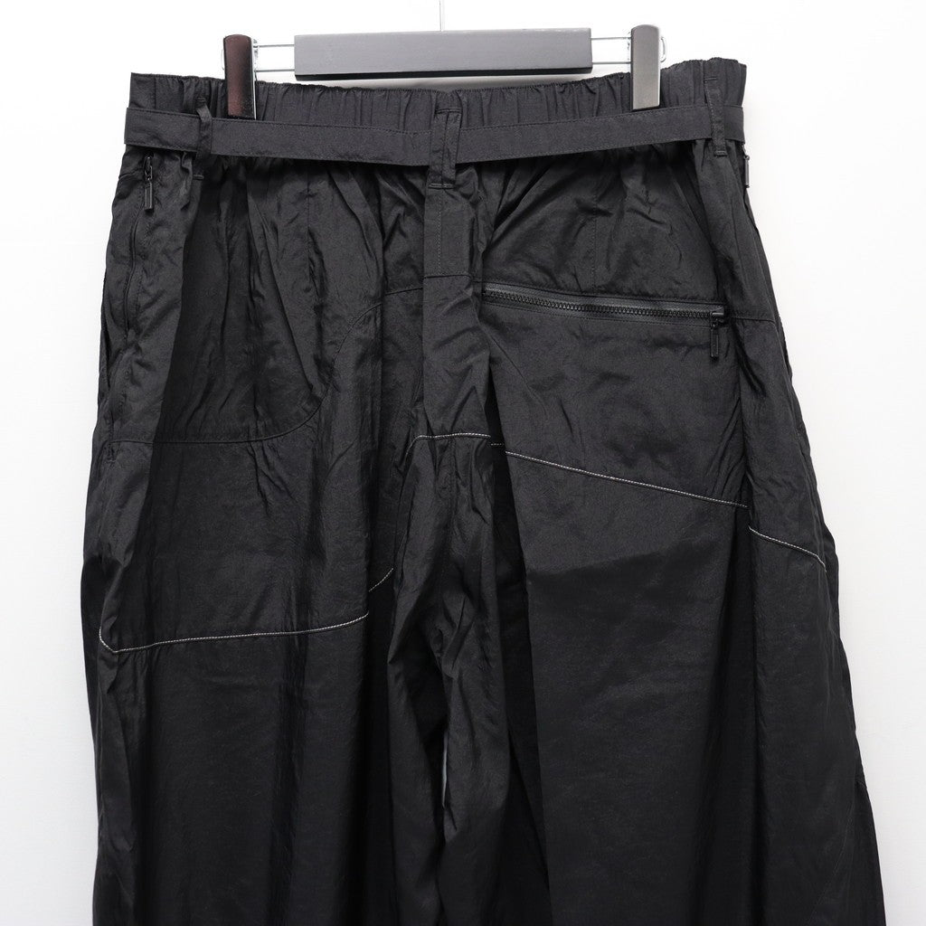 TIGHTBOOTH | "GTB-03P" SP 肩帶寬鬆休閒褲 #黑色 [GOOPI-25AW-OCT-02]