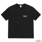 MULHOLLAND DRIVE | WASHED HEAVY WEIGHT CREW NECK T-SHIRT ( TYPE-1 ) #BLACK [MD-WM-WT01]