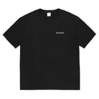 WASHED HEAVY WEIGHT CREW NECK T-SHIRT ( TYPE-5 ) #BLACK/GREEN [26FWE-WMT-WT05]