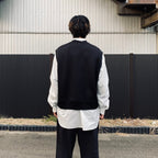 TECH SCUBA KNIT VEST #BLACK [BE-42026]