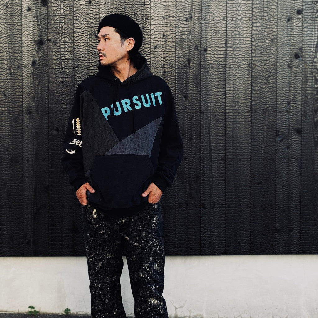 PUZZLE PARKA #BLACK [RC2662901-BLK-XL]