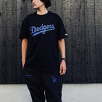 MLB | LA | CREW NECK T-SHIRT ( TYPE-2 ) #BLACK [MLB-WM-TEE02]