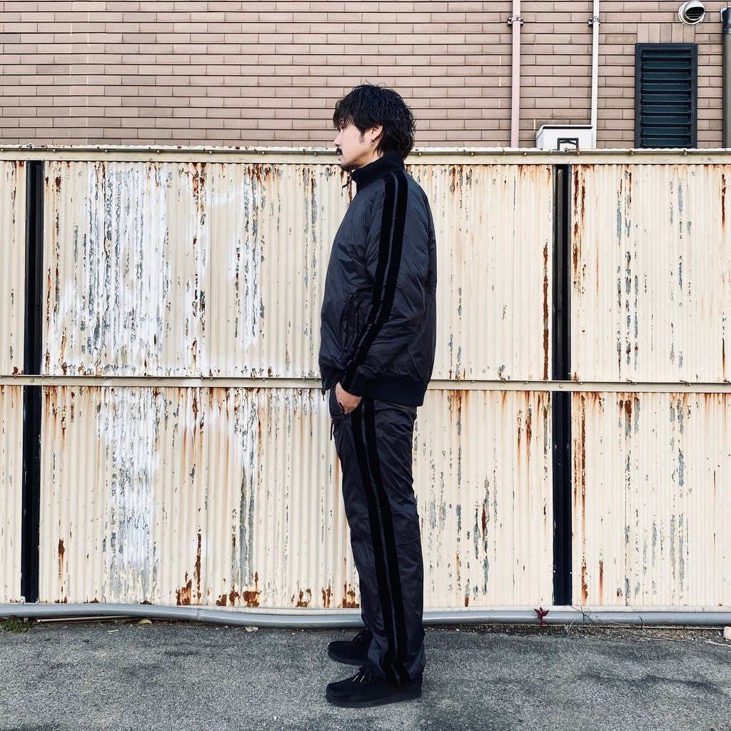 TRACK NYON DOWN JACKET #BK（LINE/BLACK） [TAION-JK13JS]