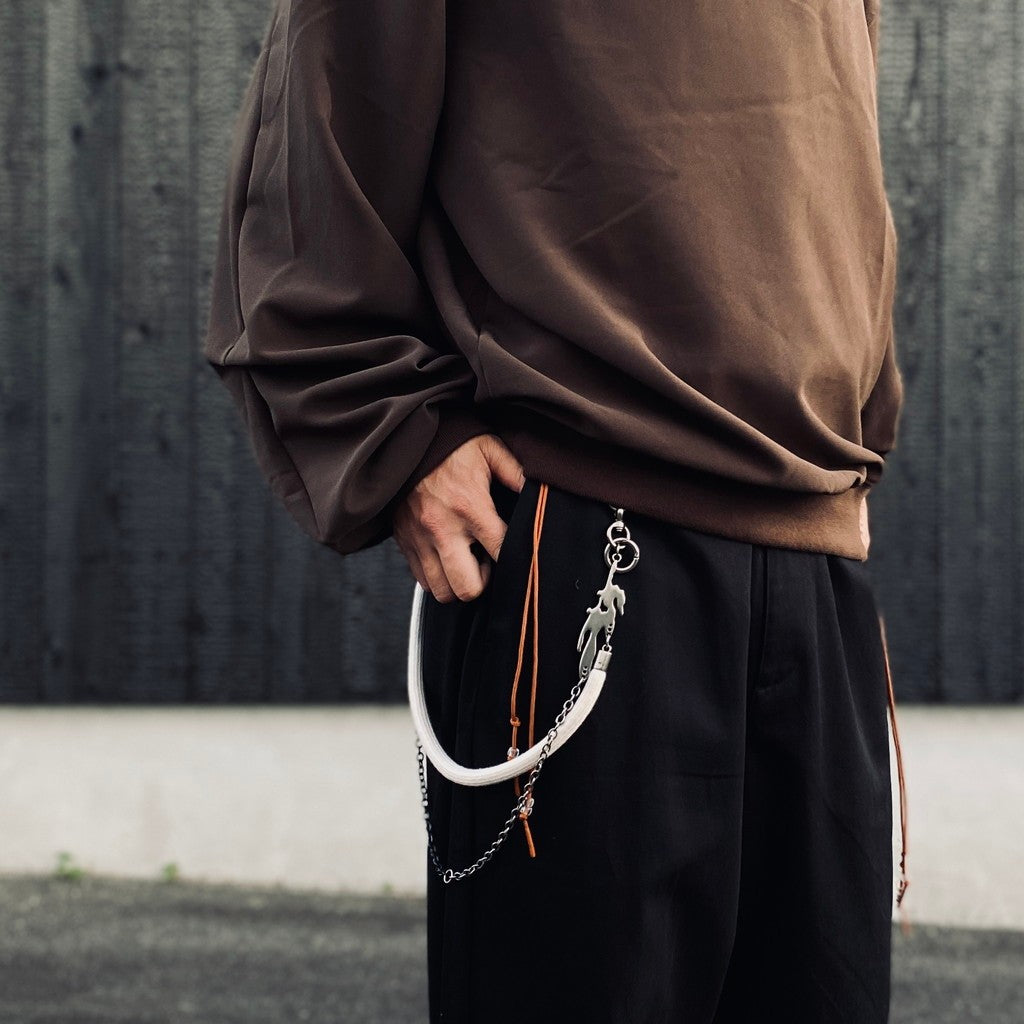 EVD3 Oversized Crewneck #Brown [GOOPI-26AW-SEP-03]