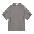 圓領雙面針織短袖 #炭灰色 [CES27CS16]