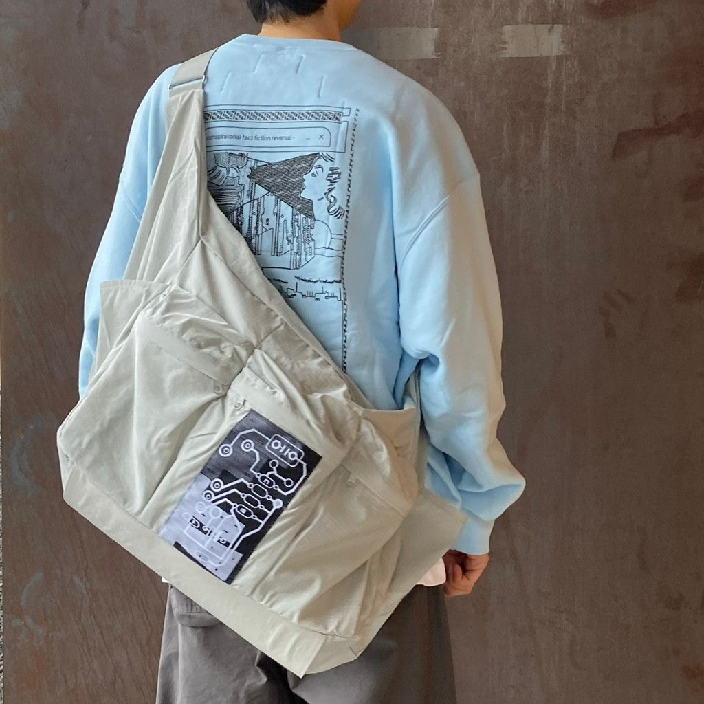 DEVELOPED LIGHT SHOULDER BAG #GREY [CES29G08]