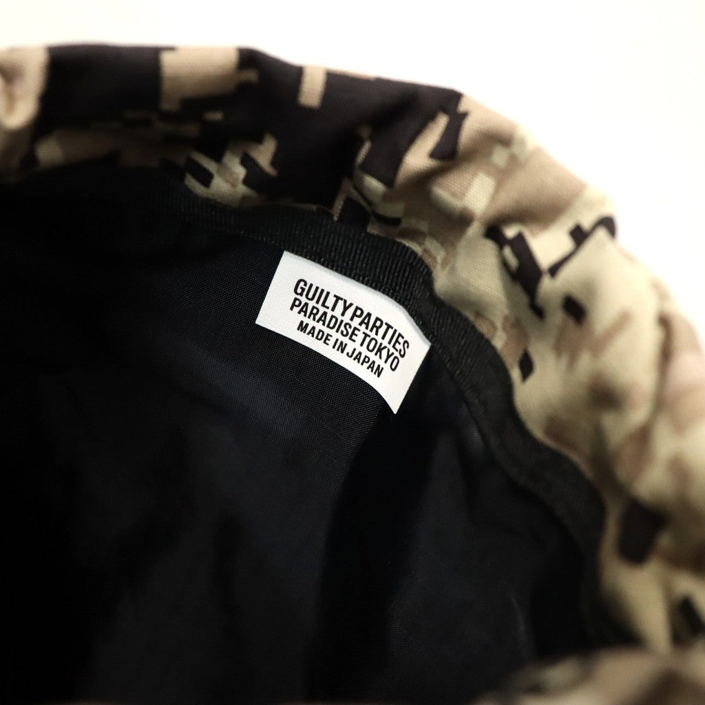 DIGITALCAMO SHOULDER POUCH #BEIGE [26FWE-WMA-BG03]