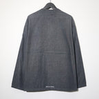 Light Denim Kungfu Shirt #Black [SD26S-SH04]