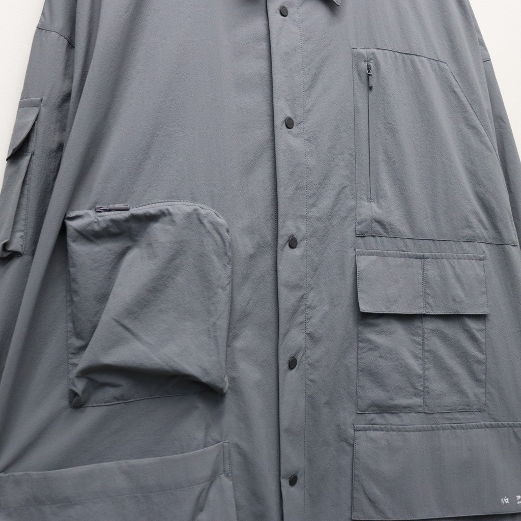 PERTEX UTILITY LONGLINE SHIRT #GRAY [FPA02261U0004]