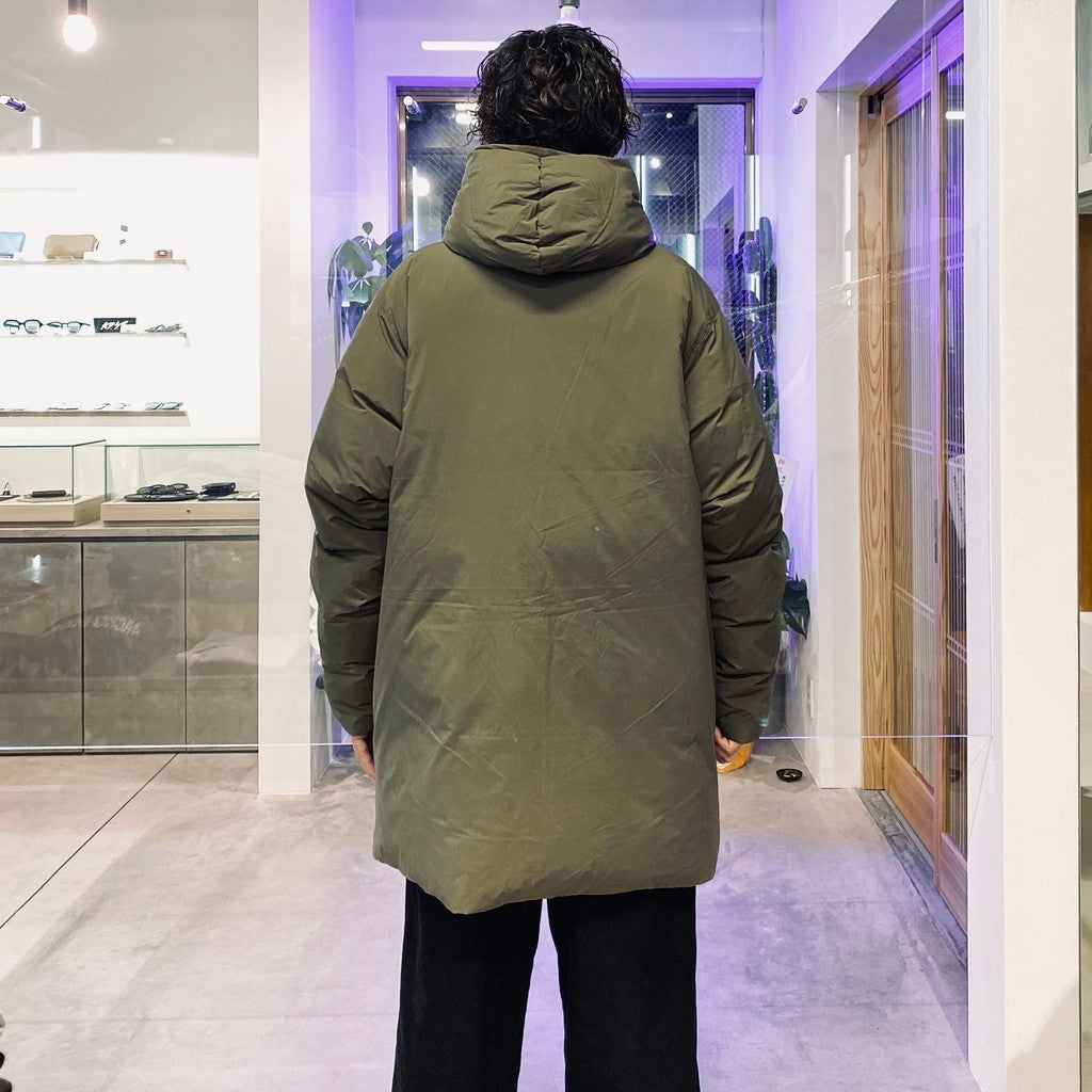 TECH 2WAY CADET DOWN PARKA #BROWNKAHKI [BW-42025W]