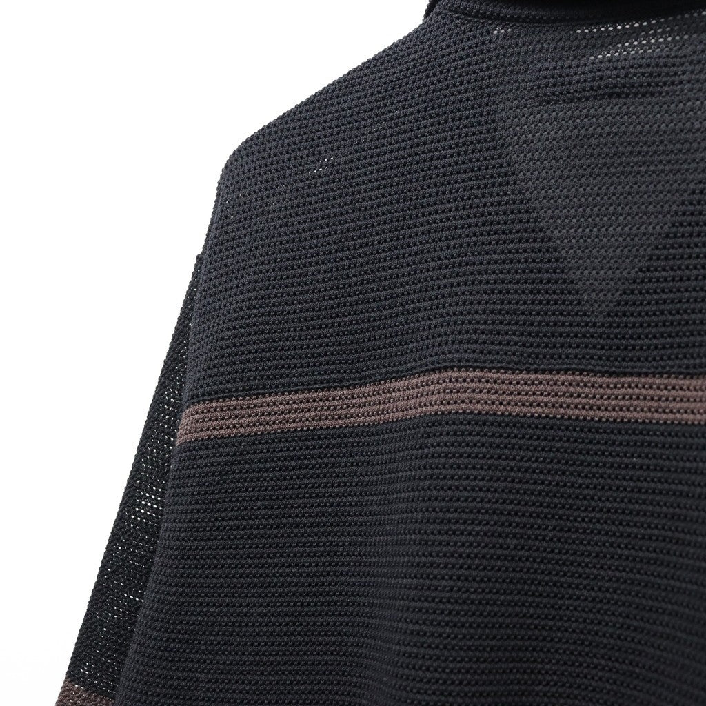 KNIT SHIRT ( TYPE-2 ) #BLACK [26SS-WMK-KN02]