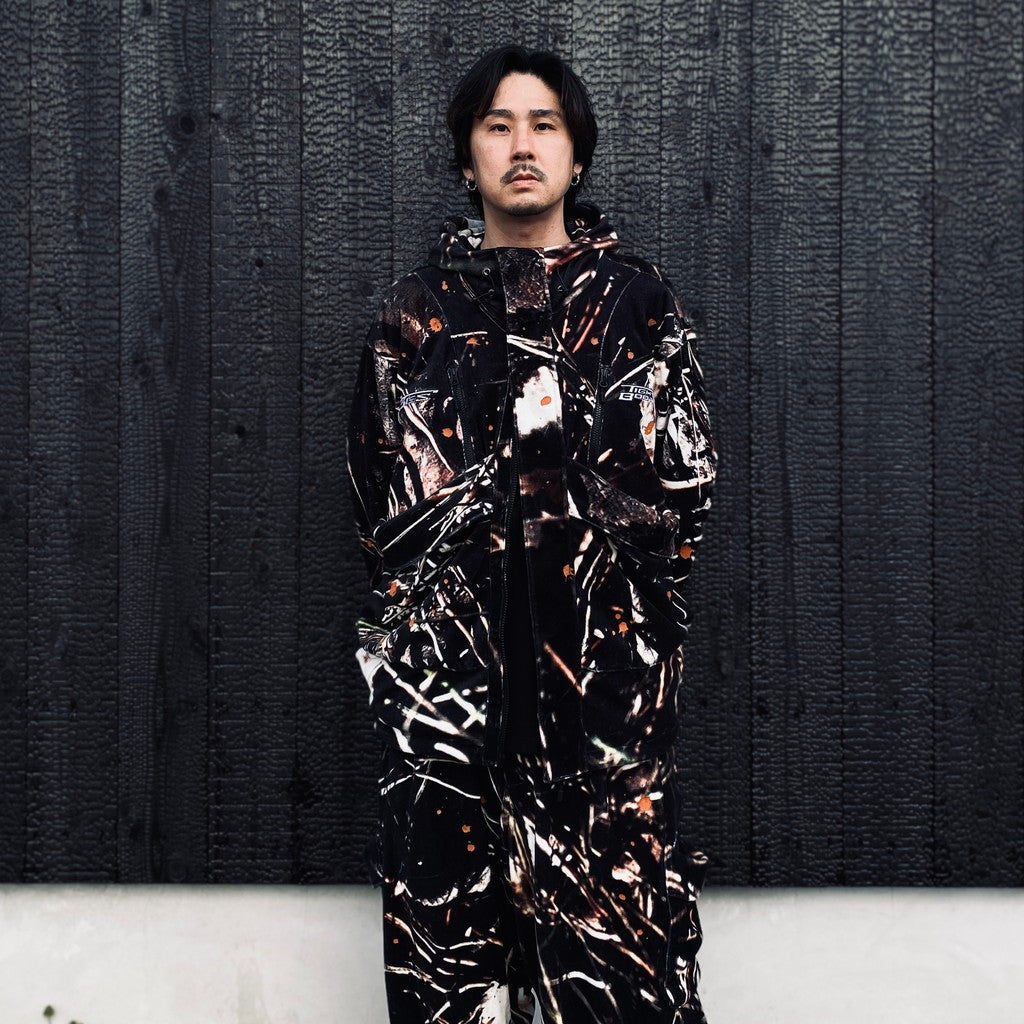 TACTICAL VELOUR CAMO JKT (TIGHTBOOTH x BES) #Camo [SS26-RC08]