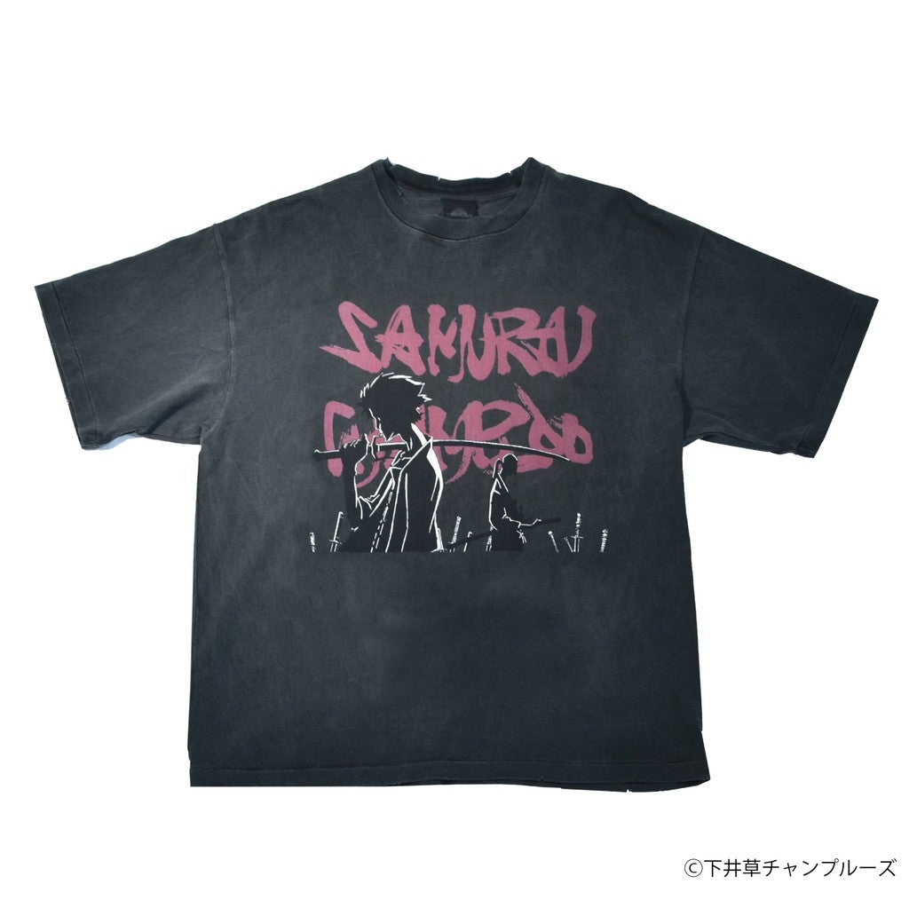 サムライチャンプルー | S/S T-Shirt (MUGEN / JIN) #BLACK [TSCM25AM001]