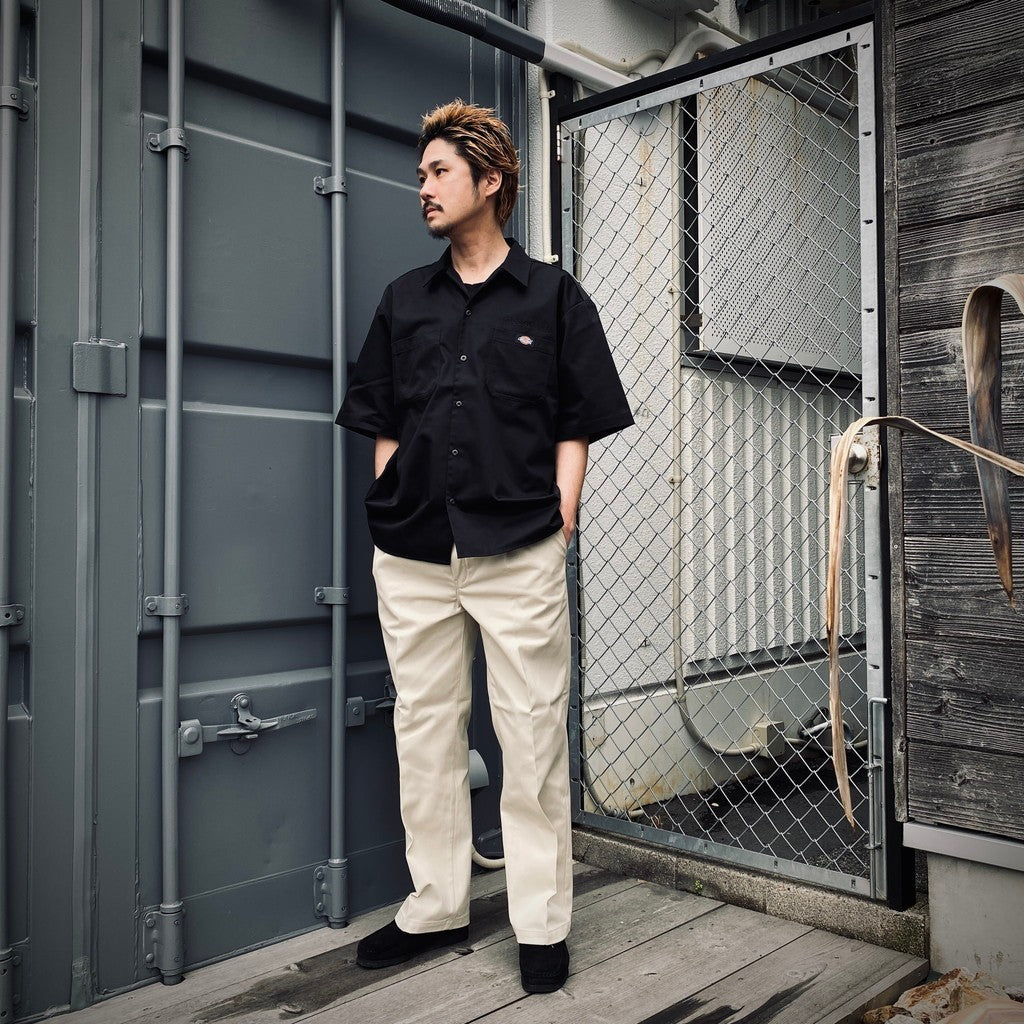 迪克斯 | 褶襉長褲 #米白色 [25SS-WMP-DC01]