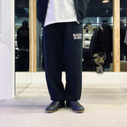 HEAVY WEIGHT SWEAT PANTS #BLACK [25FW-WMC-SP01]