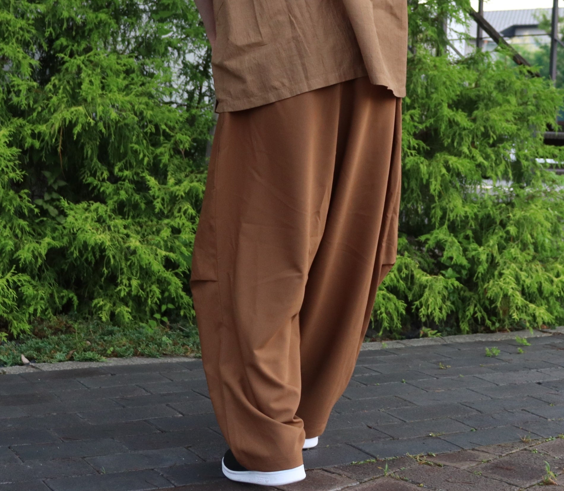TRO BALLOON PANTS #Light Brown [SU25-B09]