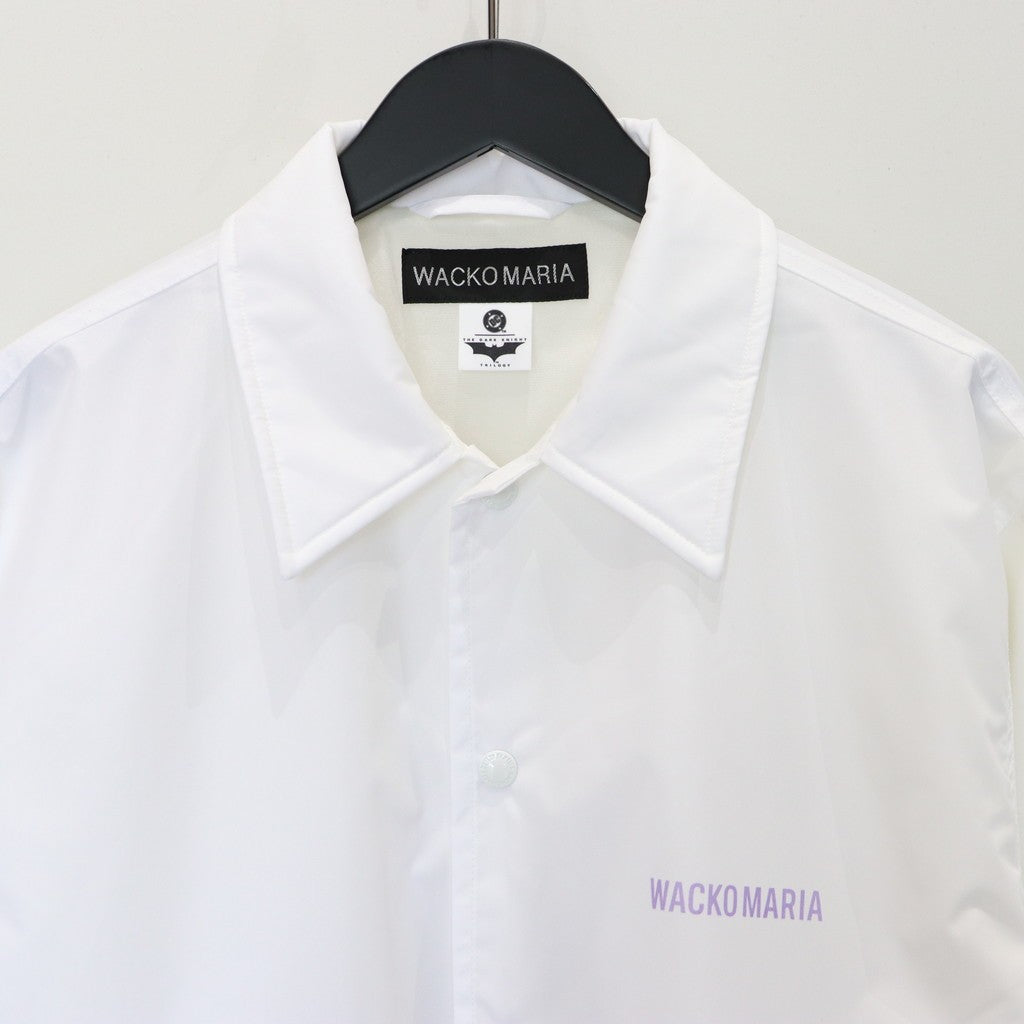 ht_THE DARK KNIGHT TRILOGY | COACH JACKET ( TYPE-1 ) #WHITE [TDKT