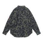 DIGI8 FLANNEL BIG SHIRT #GREEN [CES30SH05]