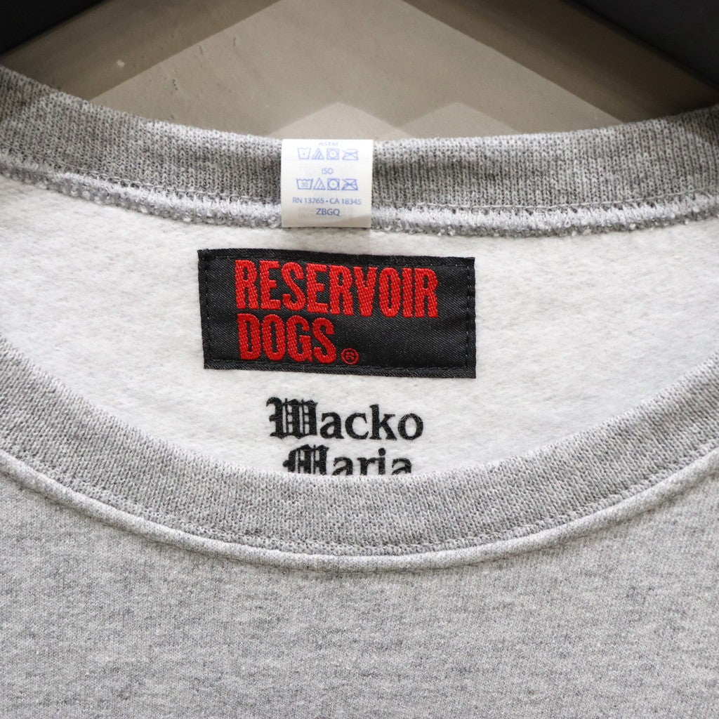 RESERVOIR DOGS | CREW NECK SWEAT SHIRT (TYPE-7) #GRAY [RD-WM-SS22]