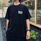 WASHED HEAVY WEIGHT CREW NECK T-SHIRT ( TYPE-7 ) #BLACK [26SS-WMT-WT08]