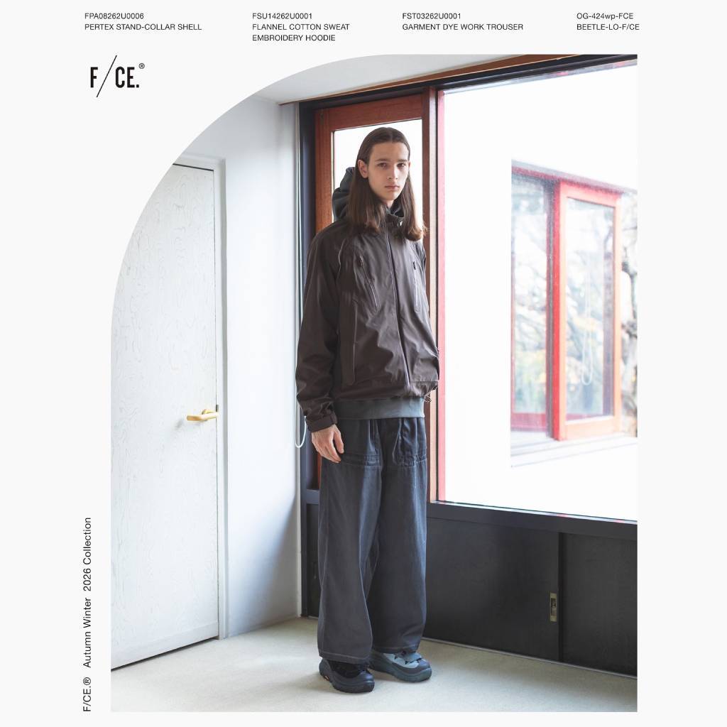 GARMENT DYE WORK TROUSER #CHARCOAL [FST03262U0001]