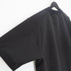 TECH MOCK NECK S/S TEE #BLACK [BE-63025]