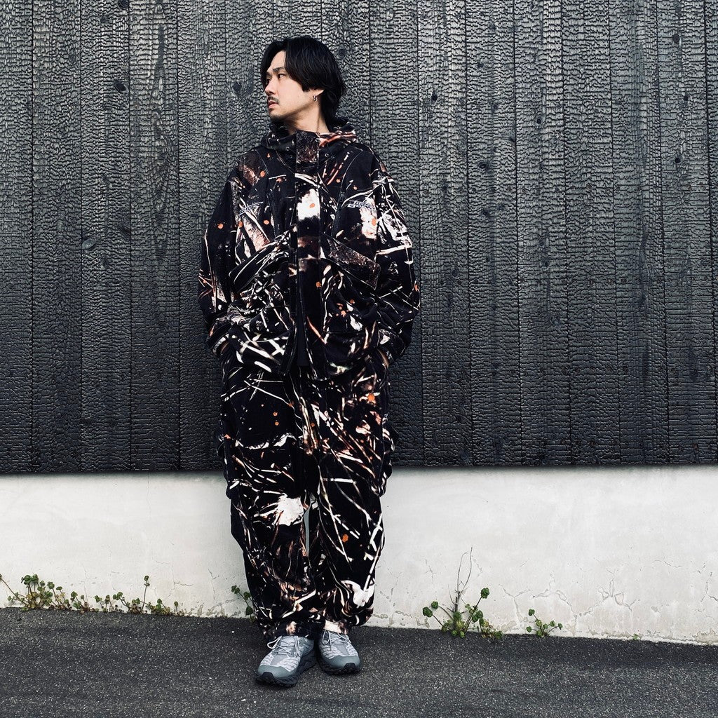 TACTICAL VELOUR CAMO JKT (TIGHTBOOTH x BES) #Camo [SS26-RC08