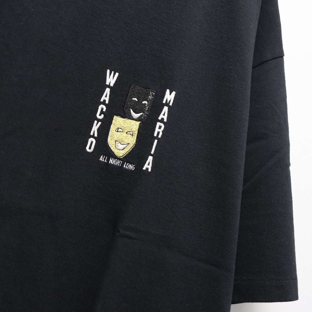 WASHED HEAVY WEIGHT CREW NECK T-SHIRT ( TYPE-13 ) #BLACK [26SS-WMT-WT14]