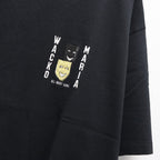 WASHED HEAVY WEIGHT CREW NECK T-SHIRT ( TYPE-13 ) #BLACK [26SS-WMT-WT14]