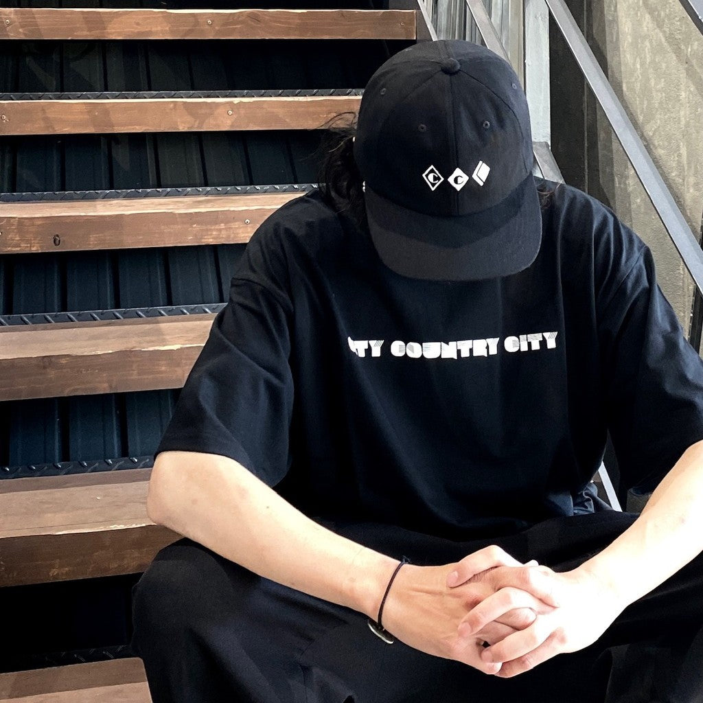 Embroiderd Logo Denim Cap #BLACK [CCC-241G003]