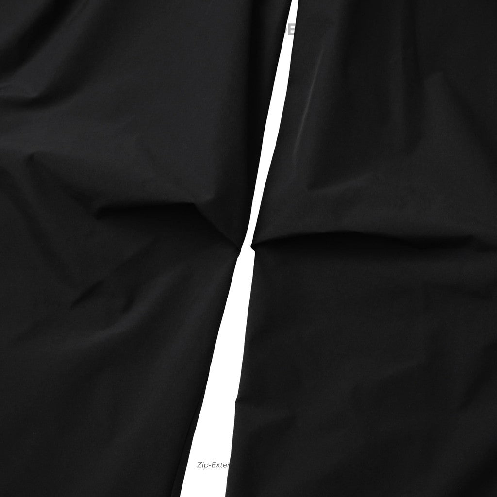 WX-P1 Zip-Extentsion Wide Trousers #Black [GOOPI-26SS-MAY-01]