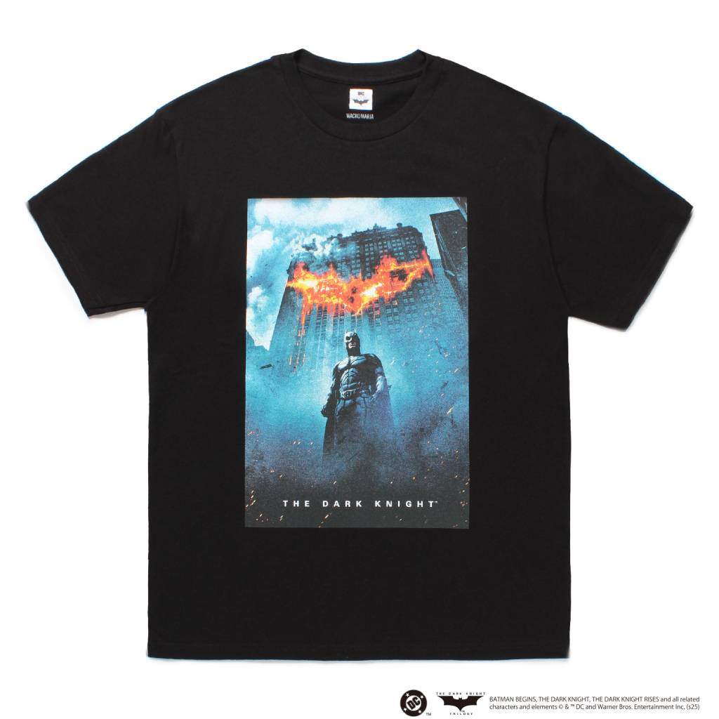 THE DARK KNIGHT TRILOGY | CREW NECK T-SHIRT ( TYPE-2 ) #BLACK [TDKT-WM-TEE02]