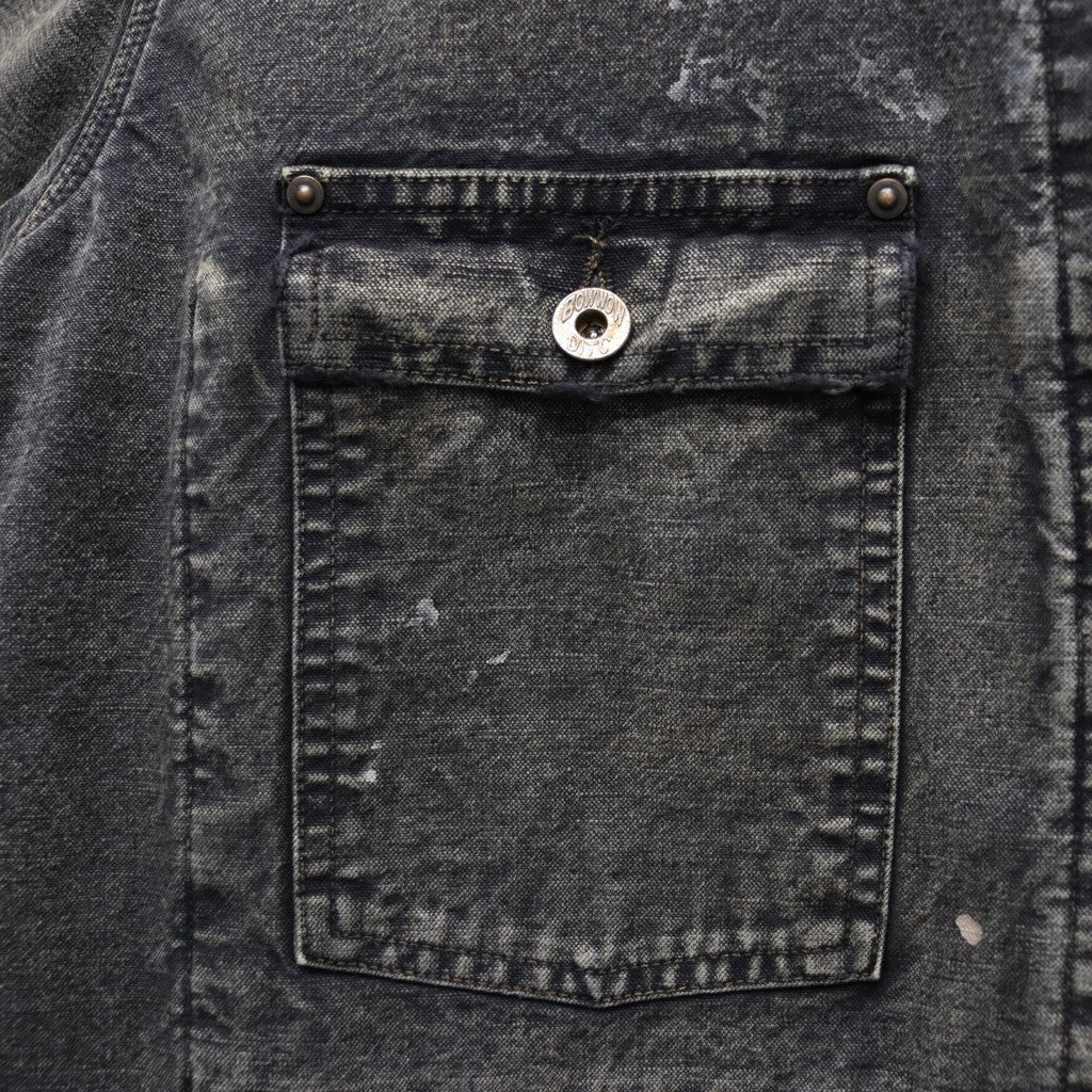 DUCK COVERALL BLANKET LINER AGED #AGED BLACK [BW252-DCBL]