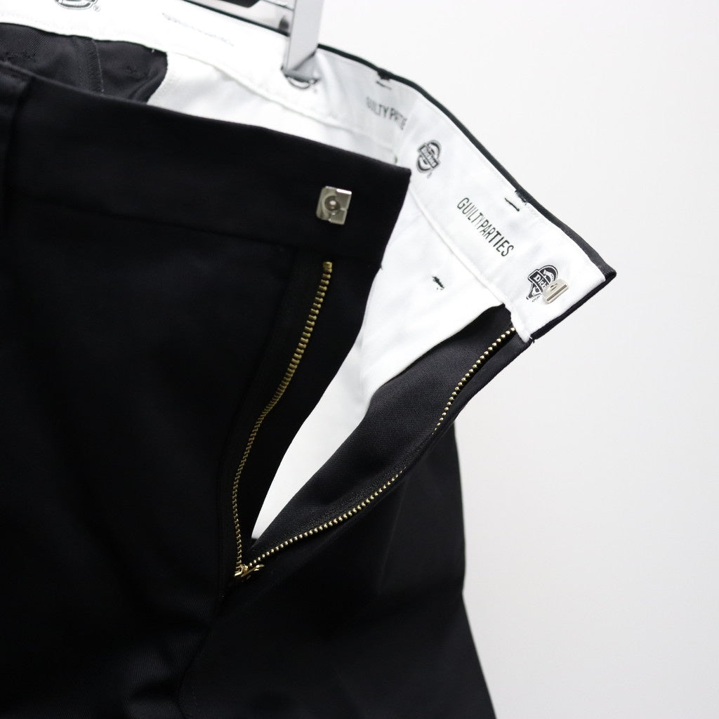 DICKIES | PLEATED TROUSERS #BLACK [26SS-WMP-DC01]