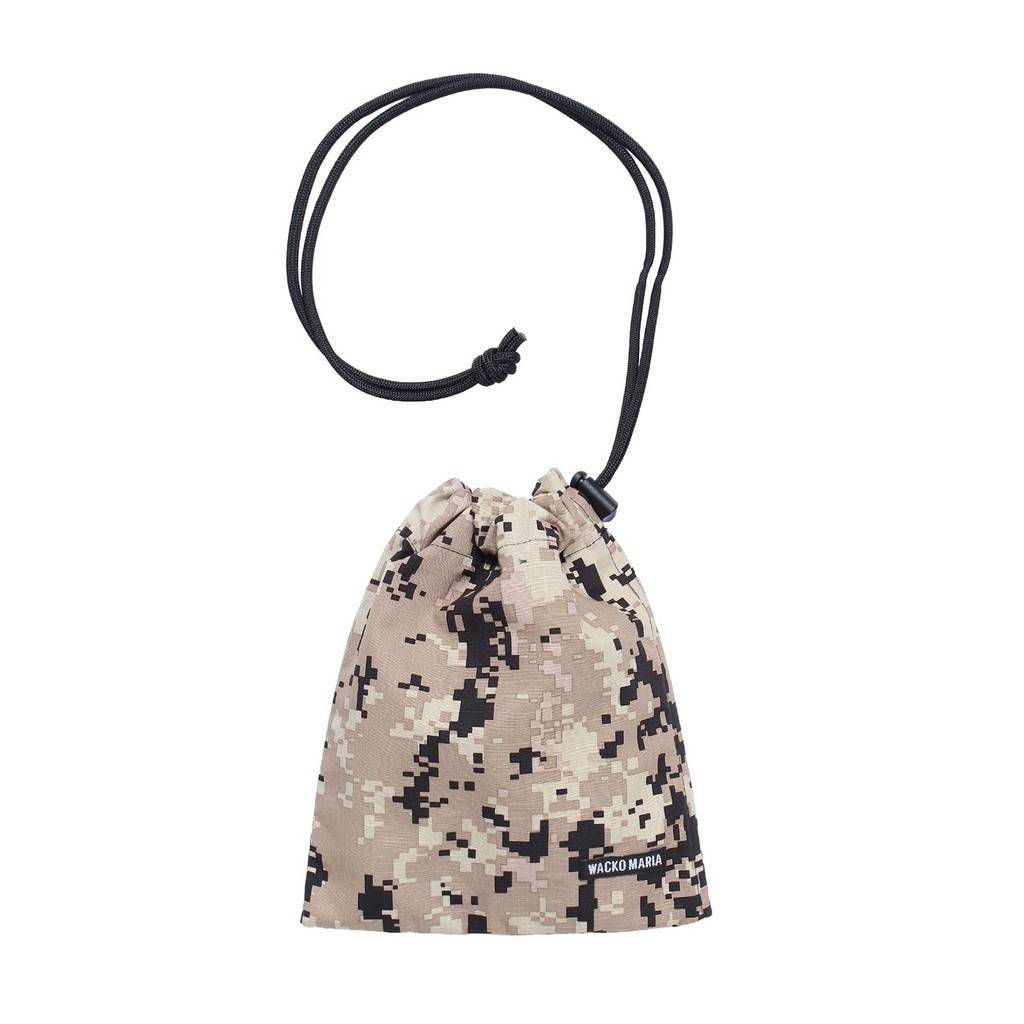 DIGITALCAMO SHOULDER POUCH #BEIGE [26FWE-WMA-BG03]