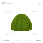 "8SE-03K" 蒙太奇拼接針織毛衣 #NEON [GOOPI-24AW-DEC-05]