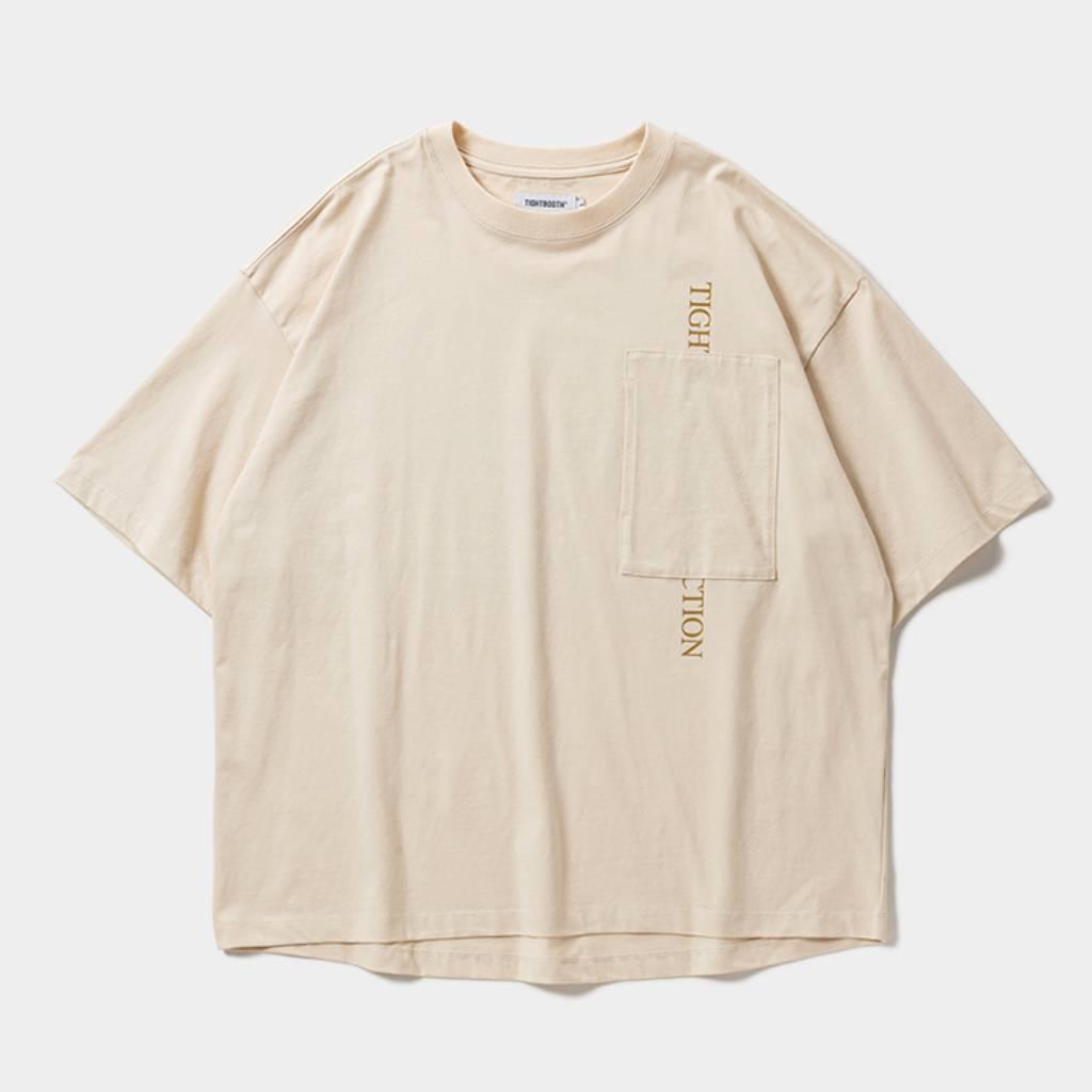 STRAIGHT UP S/S T-SHIRT #Cream [SS26-T04]