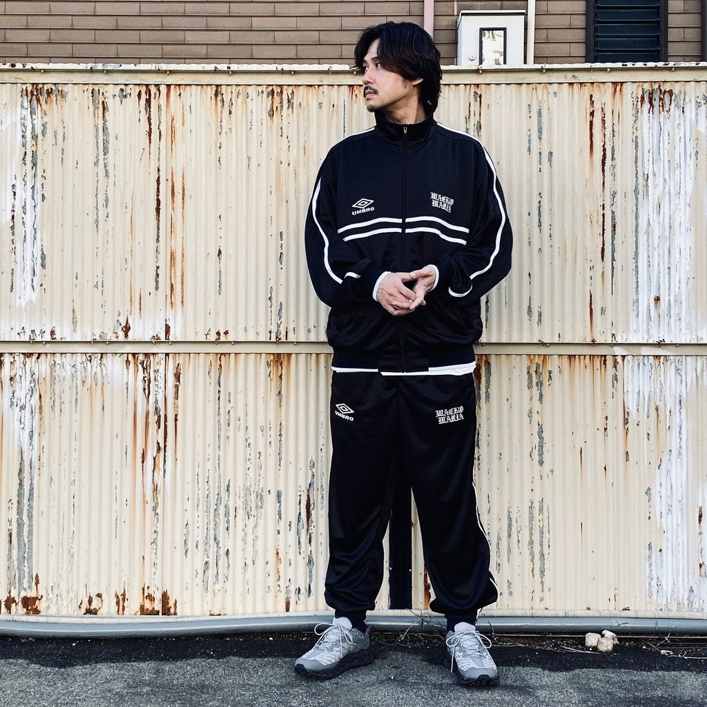 UMBRO | TRACK JACKET ( TYPE-2 ) #BLACK [26SS-WMO-UB03]