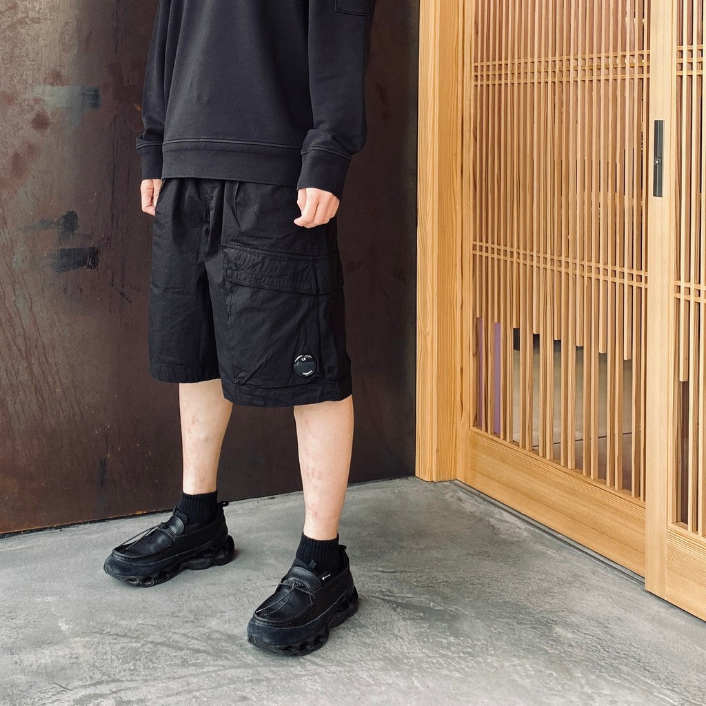 MICRO-REPS BOXY LENS SHORTS #BLACK 999 [20CMBE127A]