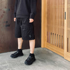 MICRO-REPS BOXY LENS SHORTS #BLACK 999 [20CMBE127A]