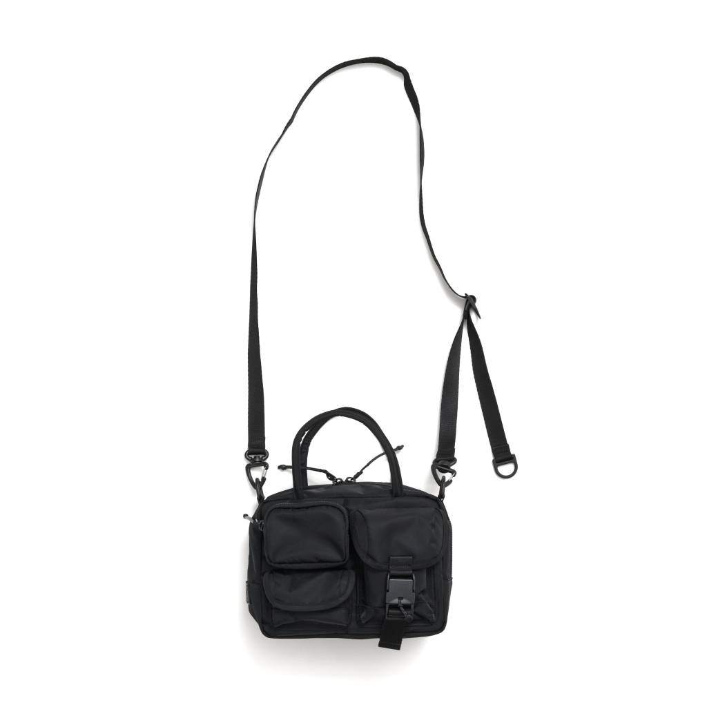 MULTI POCKET 2WAY BAG #BLACK [BCL-151]