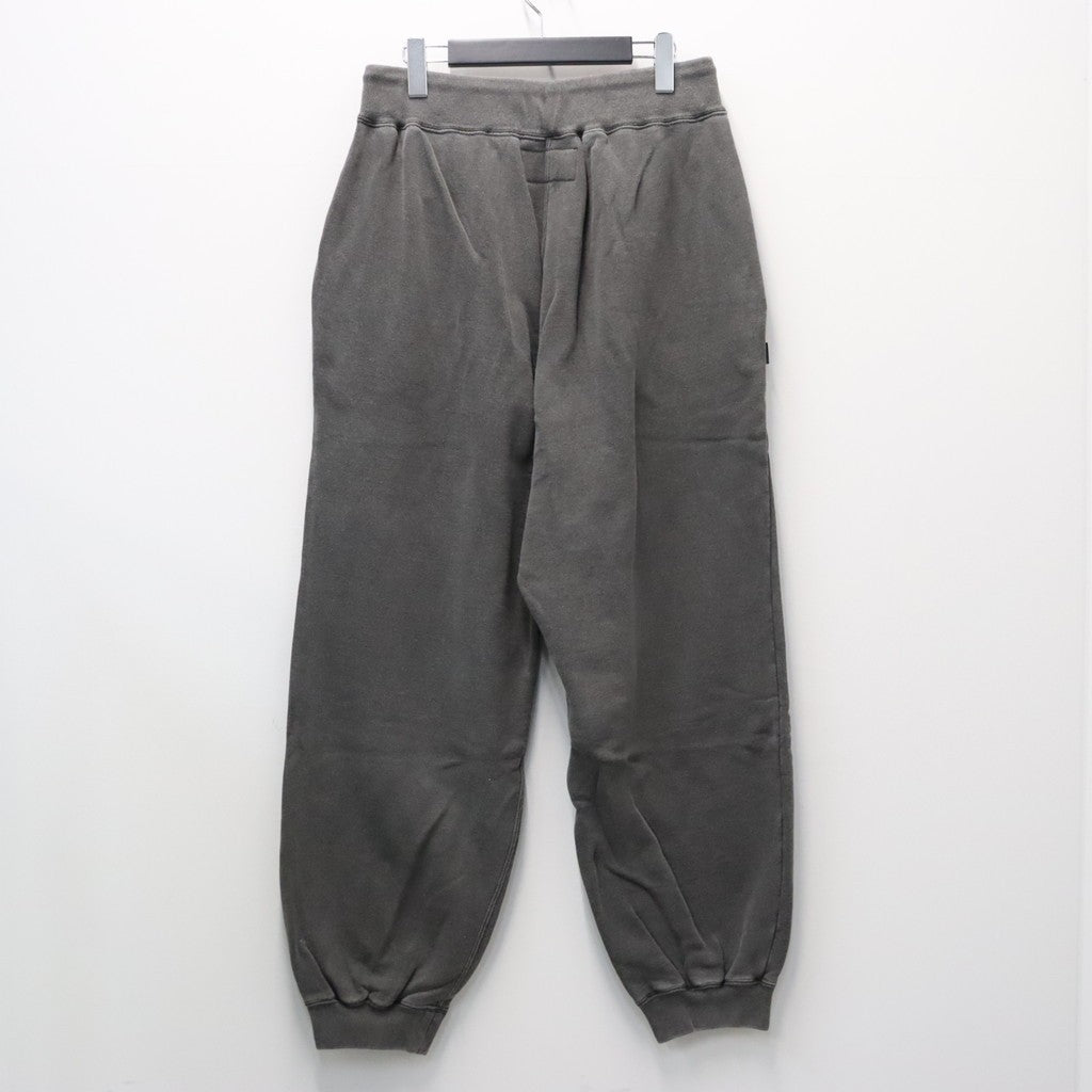 WASHED MIDDLE WEIGHT SWEAT PANTS #GRAY [26FWE-WMC-SP01]